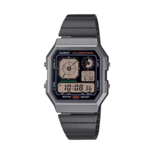 RELOJ CASIO DOBLE HORA (A130WEGG-1A)